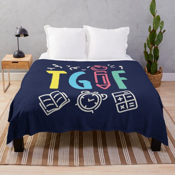 Item preview, TGIF Teacher Funny Friday Weekend designed and sold by jaygo.