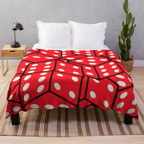 Item preview, Pattern of red dices. designed and sold by DaliaSabryTee.