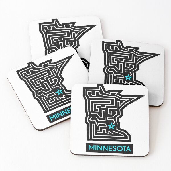 Item preview, State Lines - Minnesota designed and sold by LikewiseDesigns.