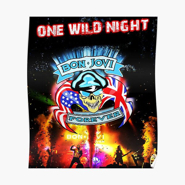 "Bon Jovi Rock Band On Tour 2022 ( It's My Life )" Poster by saesevi