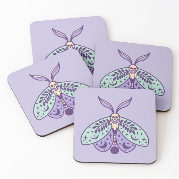 Item preview, Violet Celestial Death Moth designed and sold by Wendy Bazuta.