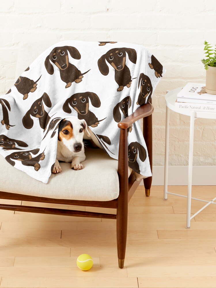 Wiener dog blanket hot sale