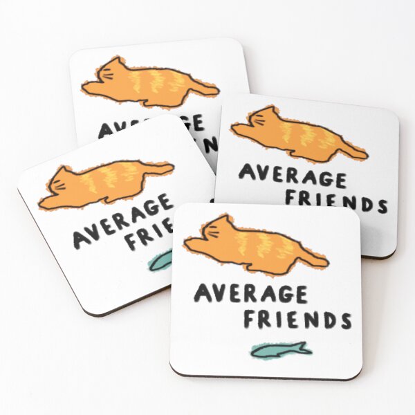 Item preview, AVERAGE FRIENDS designed and sold by imiversus.