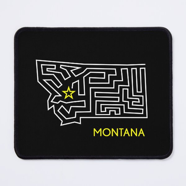 Item preview, State Lines - Montana designed and sold by LikewiseDesigns.