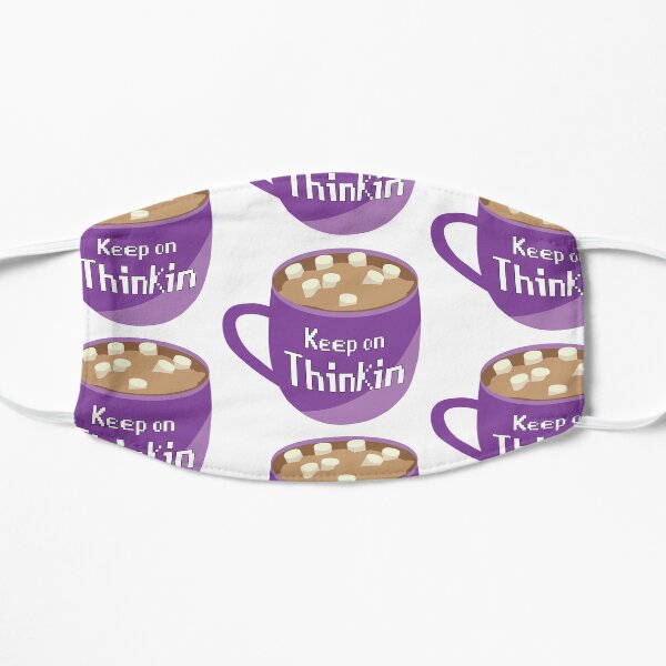 StylishThought "Keep on Thinkin" Mug Flat Mask
