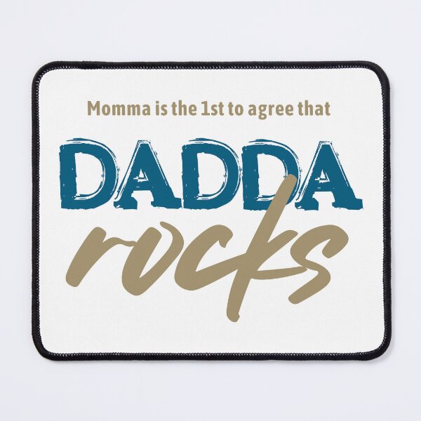 Item preview, Dadda rocks! designed and sold by Cane & Abel Creations ..