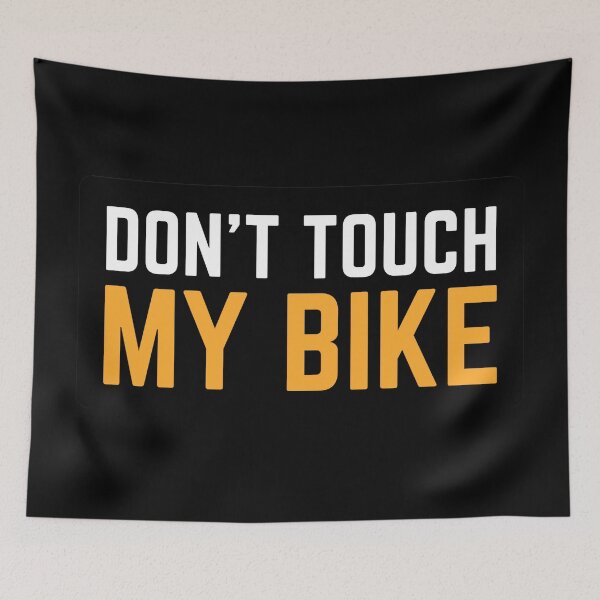 Item preview, Funny Bike Warning - Cool Motorcycle Or Funny Helmet Stickers And Bikers Gifts Sticker designed and sold by LostTraveller.
