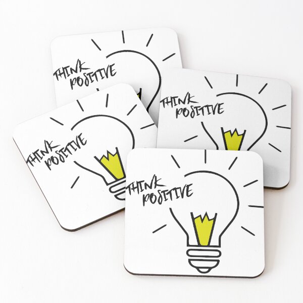 Item preview, think positive designed and sold by THE OTAKU SHOP.