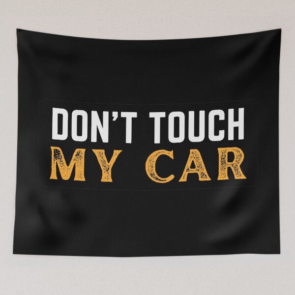 Item preview, Funny Car Warning - Cool Motorcar Or Funny Bumper Stickers And Car Gifts Sticker designed and sold by LostTraveller.