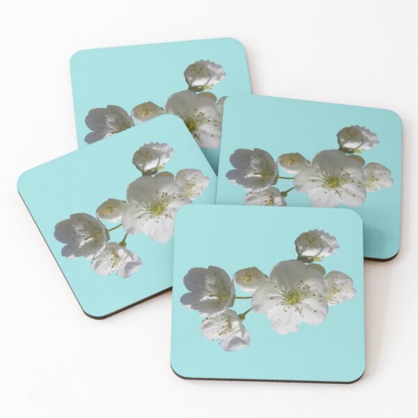 Item preview, cherries in blosssom on limpet shell designed and sold by AHELENE.
