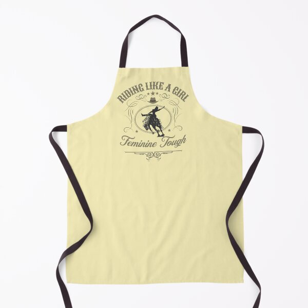 Item preview, Riding Like a Girl Feminine Tough. black silhouette designed and sold by No1Equestrian.