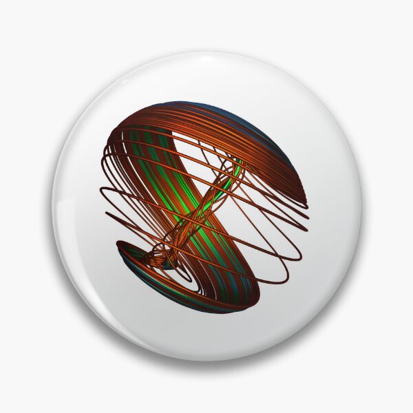 Item preview, Chaos Theory, Butterfly Effect  - Aizawa Chaotic Attractor #8 designed and sold by thinkeccel.