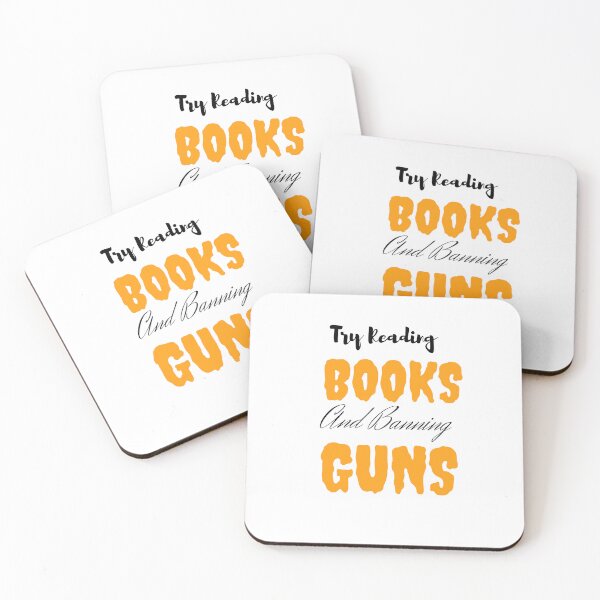 Item preview,  Try Reading Books And Banning Guns designed and sold by yassminishop.