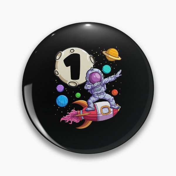 Item preview, Dabbing Astronaut 1 Year Old Birthday Space 1st Birthday designed and sold by PameGraha.