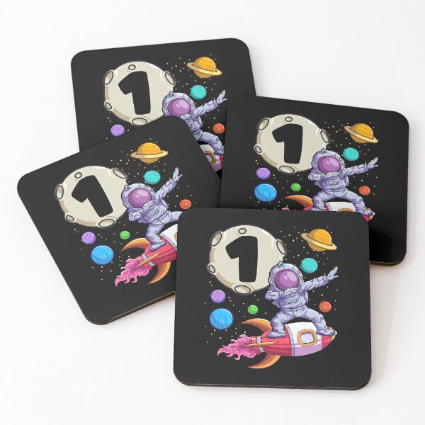 Item preview, Dabbing Astronaut 1 Year Old Birthday Space 1st Birthday designed and sold by PameGraha.
