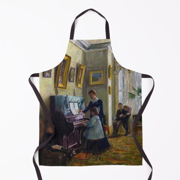 Item preview, Juana al piano de Ludger Larose (1907) designed and sold by allhistory.