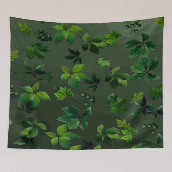Item preview, green leaves designed and sold by adlkh.