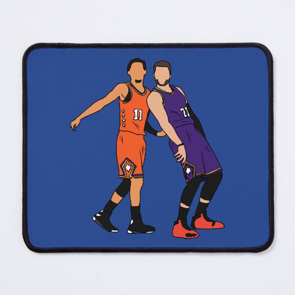 Item preview, Trae Young And Luka Doncic Half Court Shot designed and sold by RatTrapTees.