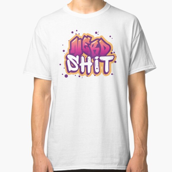 nerdshit graffiti style Classic T-Shirt