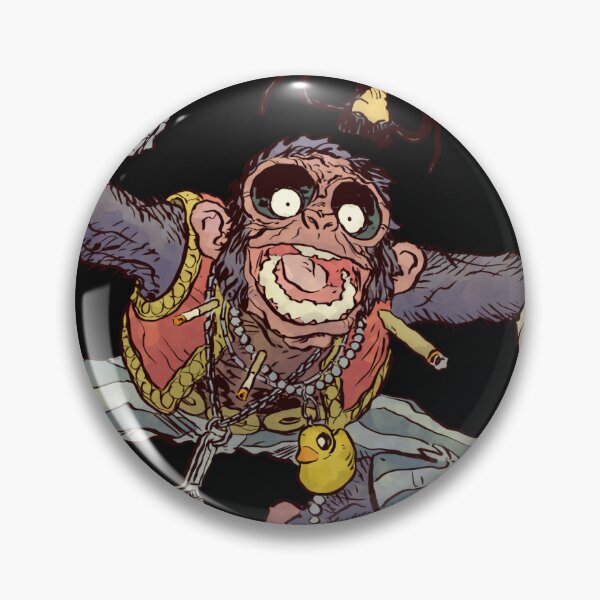 Item preview, Monkey Standard Time T-Shirt designed and sold by Nevaotahy.