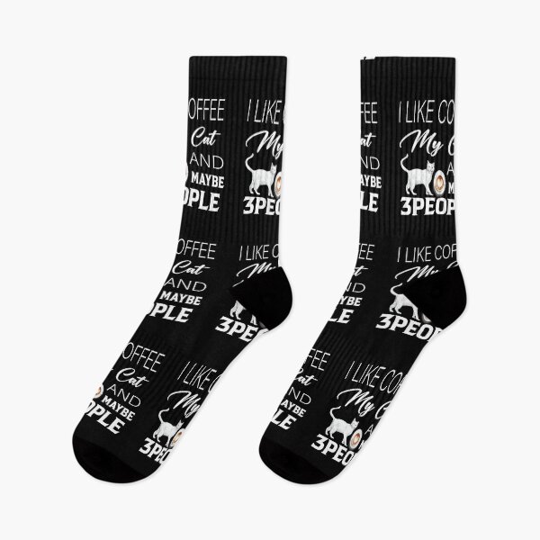 Item preview, I Like Coffee My Cat And Maybe 3 People designed and sold by karim82.