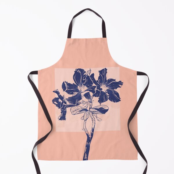 Item preview, Desert roses blue branch designed and sold by Rômulo Queiroz.