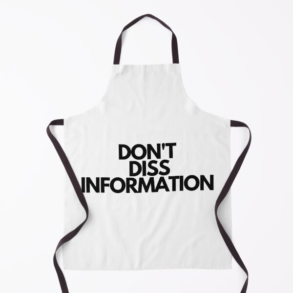 Item preview, Don't Diss Information - Free Speech designed and sold by JourneyCreative.