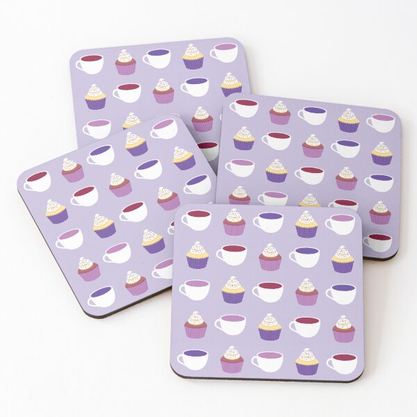 Item preview, Tea Party (Purple) designed and sold by Ale R-G.