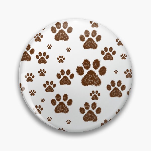 Item preview, Muddy Pawprint Pattern  designed and sold by Deborah Camp.