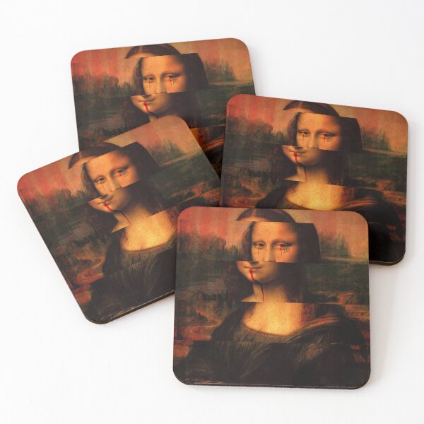 Item preview, Mona Lisa Red art designed and sold by The Lines.