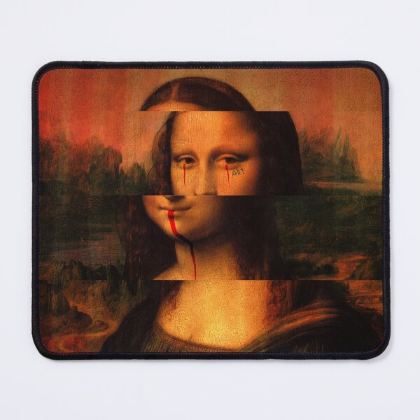 Item preview, Mona Lisa Red art designed and sold by The Lines.