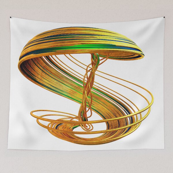 Item preview, Chaos Theory, Butterfly Effect  - Aizawa Chaotic Attractor #12 designed and sold by thinkeccel.