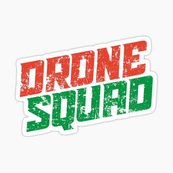 Item preview, Drone Squad designed and sold by Moluccan-Vibes.