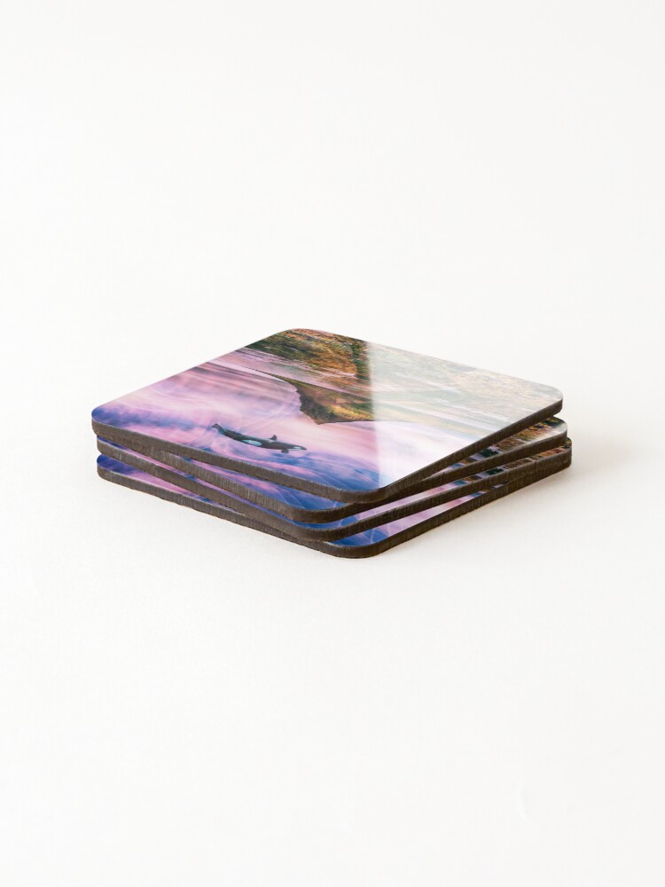Thumbnail 4 of 5, Coasters (Set of 4), Immensity designed and sold by Rene-Marquez.