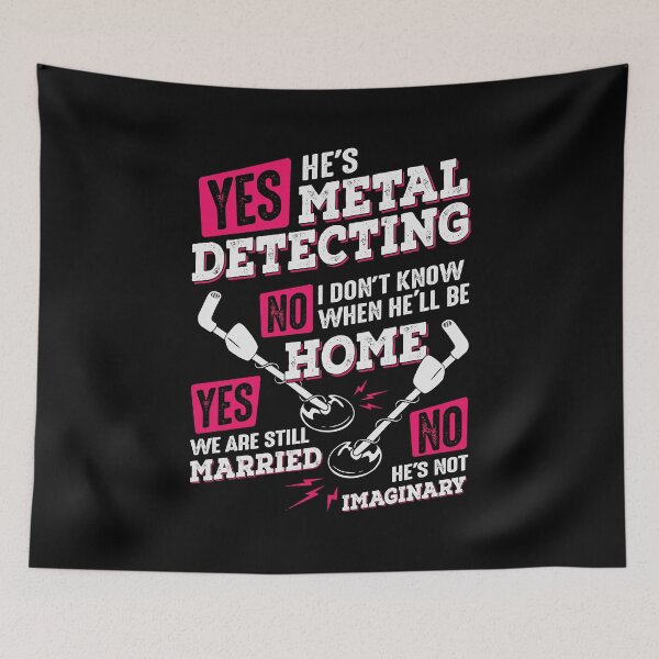 Item preview, Funny Metal Detecting Detectorist Wife Gift designed and sold by Marcid95.