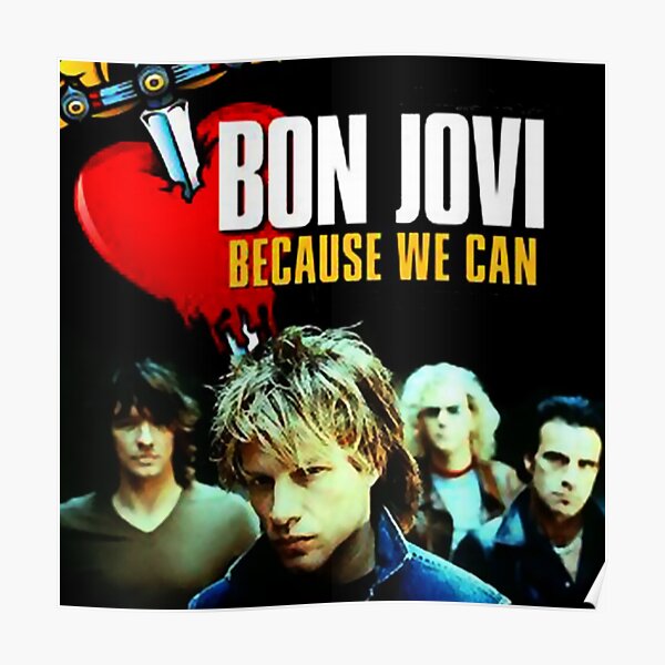 "Bon Jovi Rock Band On Tour 2022 ( It's My Life )" Poster by saesevi