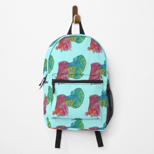 Item preview, betta fish in watercolor designed and sold by altairaleon.