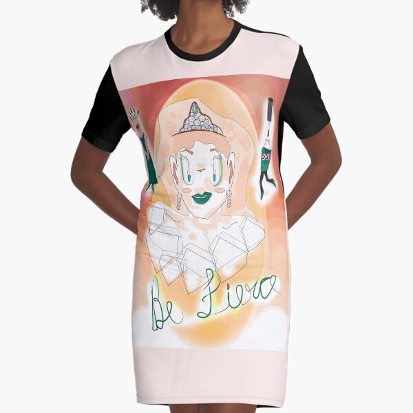 Soyez féroce Robe t-shirt