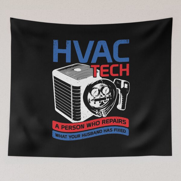 Aperçu de l'œuvre Cadeau de technicien de profession d'instructeur de technologie HVAC créée et vendue par Marcid95.