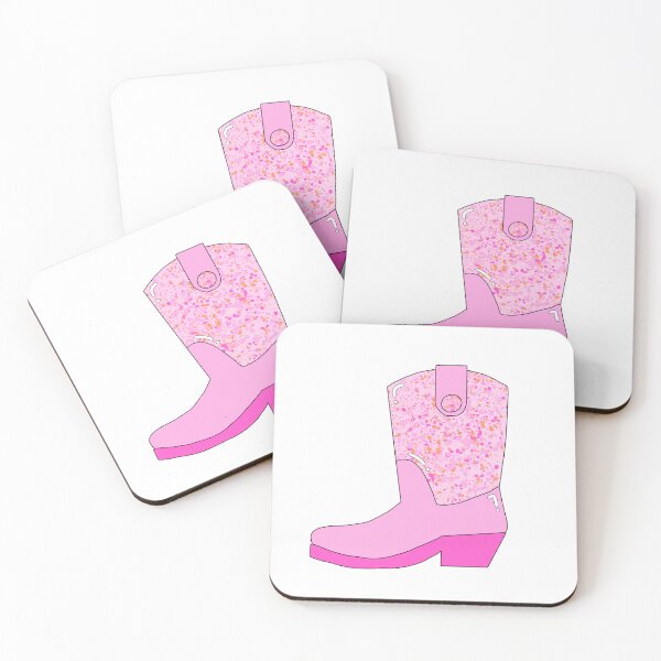 Item preview, preppy pink cowboy boot :) designed and sold by elizabethpivec.
