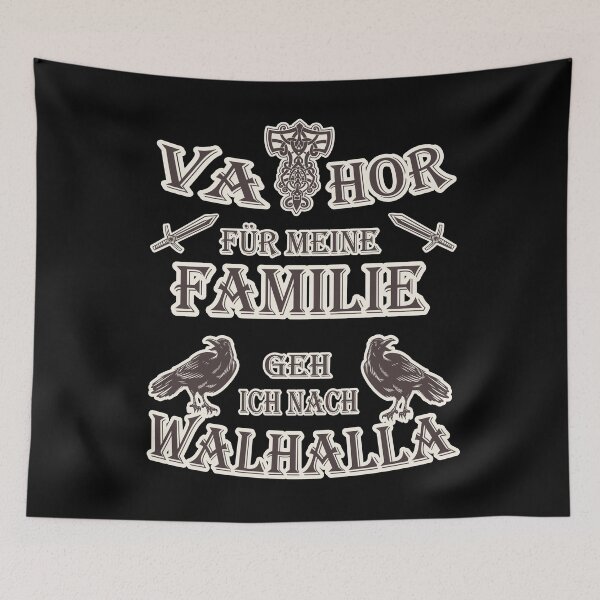 Item preview, Vathor - I'm going to Valhalla for my family designed and sold by Shirt-Designs.
