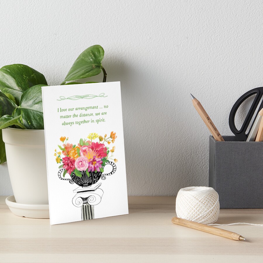 Item preview, Art Board Print designed and sold by ToMyDearFriend.