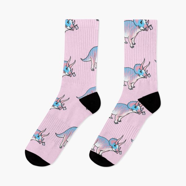 Item preview, TRANSceratops Prideosaur - Pride Month Transexual Flag Dinosaur designed and sold by saradrawspaleo.
