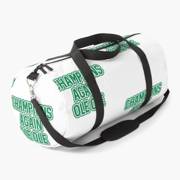 Item preview, CHAMPIONS AGAIN OLE OLE, Glasgow Celtic Football Club Green and White Layered Text Design designed and sold by MacPean.