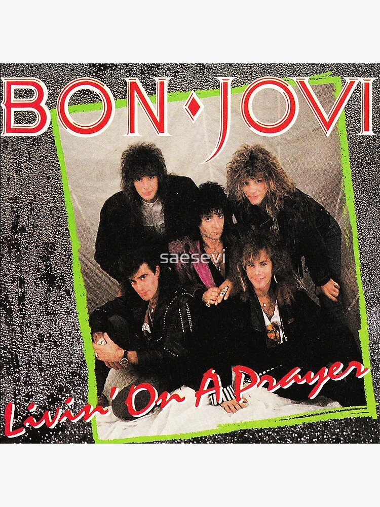 "Bon Jovi Rock Band On Tour 2022 ( It's My Life )" Poster by saesevi