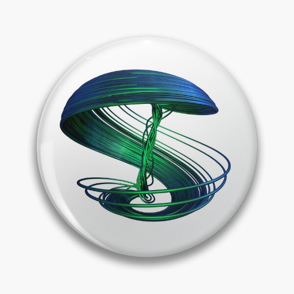 Item preview, Chaos Theory, Butterfly Effect  - Aizawa Chaotic Attractor #15 designed and sold by thinkeccel.