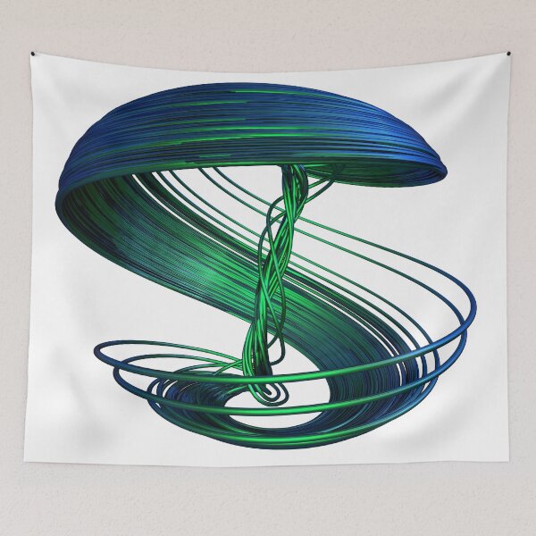 Item preview, Chaos Theory, Butterfly Effect  - Aizawa Chaotic Attractor #15 designed and sold by thinkeccel.