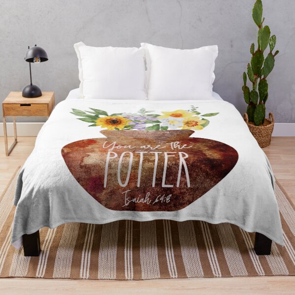 Item preview, Isaiah 64:8 You are the Potter, Yellow Sunflower designed and sold by LinaraDigital.