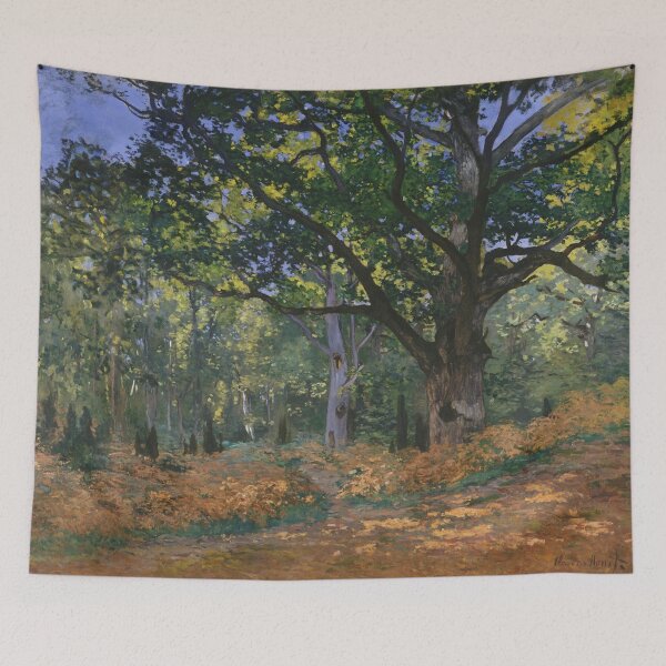 Item preview, The Bodmer Oak, Fontainebleau Forest Claude Monet designed and sold by Vintage Designs +.