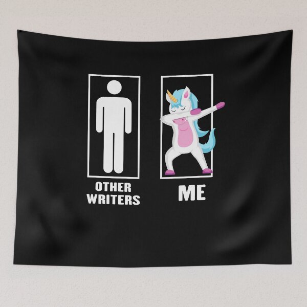 Item preview, Funny Unicorn Dabbing Other writer Me,Other writer Me Funny Unicorn Dabbing, writer Unicorn, writer Dad Husband Birthday Christmas Gift designed and sold by xlnv.